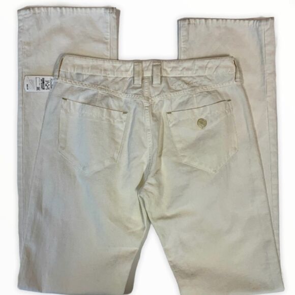 Giorgio Armani cream white jeans NWT size 28 - Picture 2 of 11
